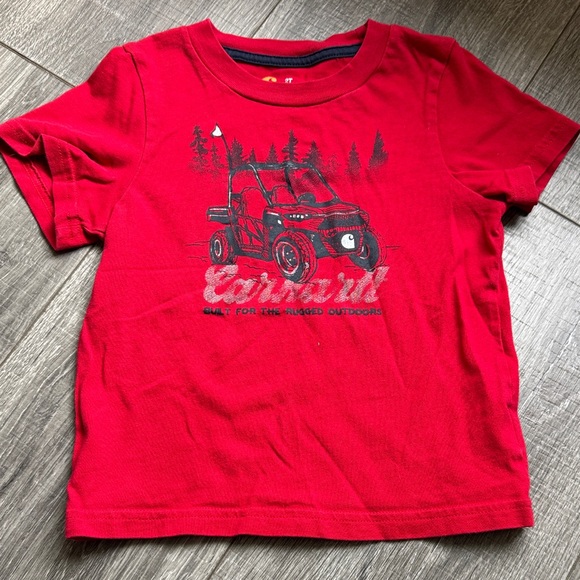 Carhartt Kids Red Graphic Tee - Picture 1 of 3